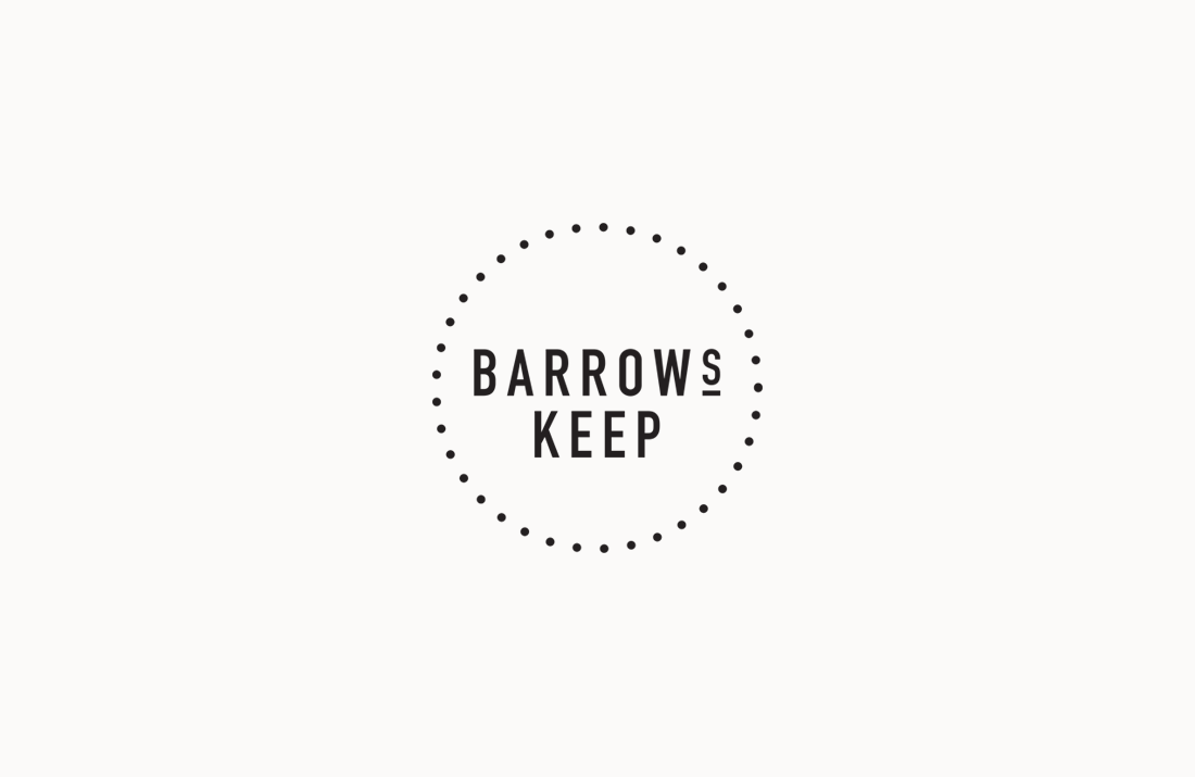 Barrows Keep Restaurant: Logo stamp by Freelance Graphic Designer Colm