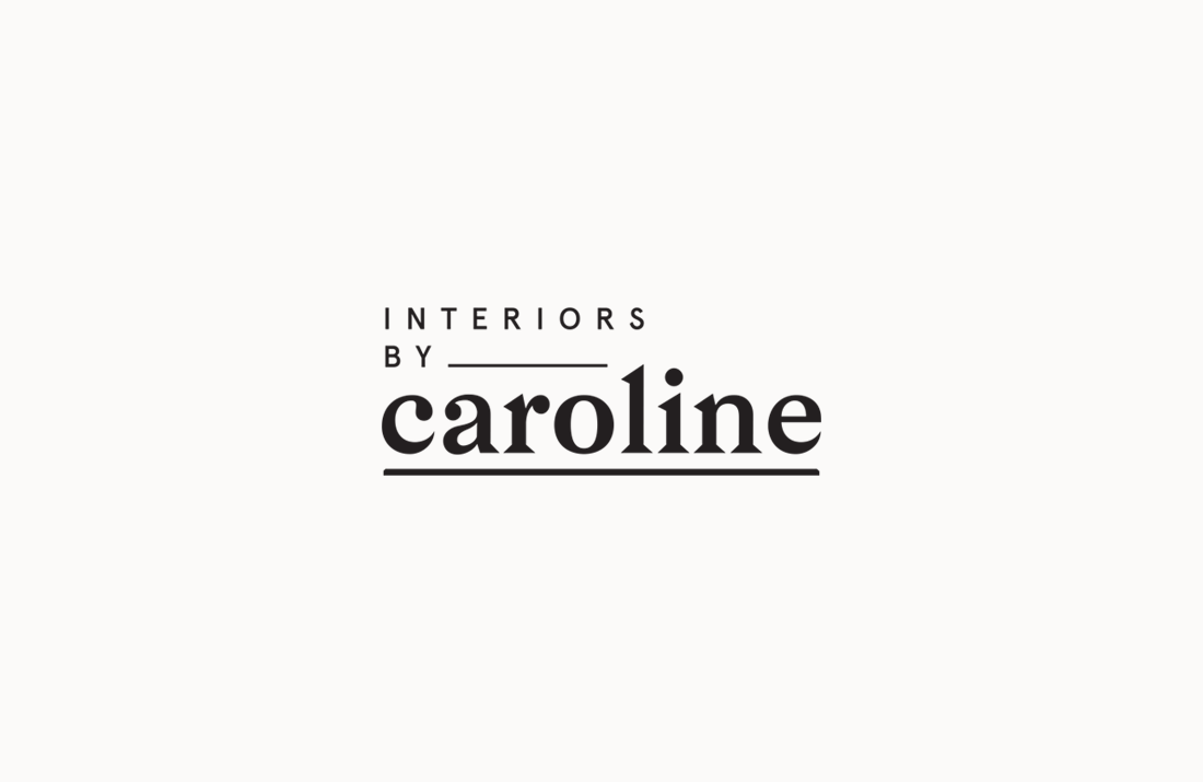 Interiors By Caroline Logo Design by Colm McCarthy