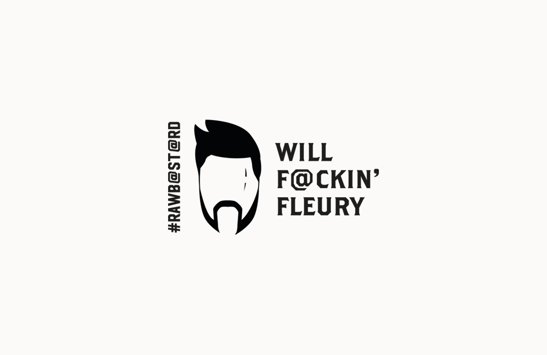Will Fleury UFC Fighter Logo Design by Colm McCarthy