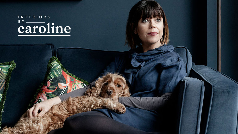 Interiors by Caroline slider image by Freelance Graphic Designer Colm McCarthy